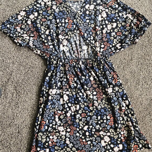 Next Dress in Floral Pattern UK Size 18 EUR Size 46 - Picture 4 of 4